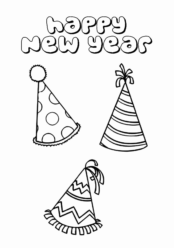 Party Hat Coloring Page Best Of 32 Party Hat Coloring Page In 2020