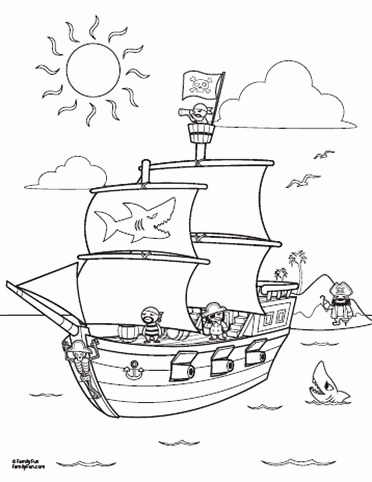 Pirate Ship Coloring Page Best Of Fun Printables Pirate Ship Coloring Page