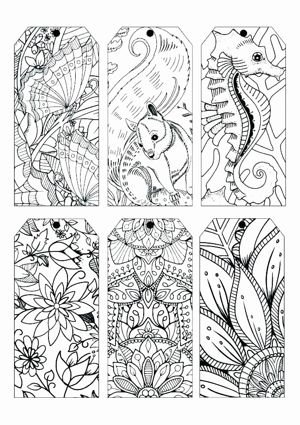 Adult Coloring Book Markers Awesome Free Printable Bookmarks to Color You Can Bookmark Coloring
