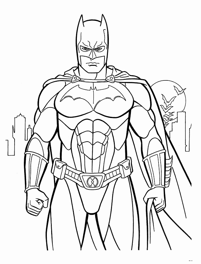 free pictures of batman to color free clip art